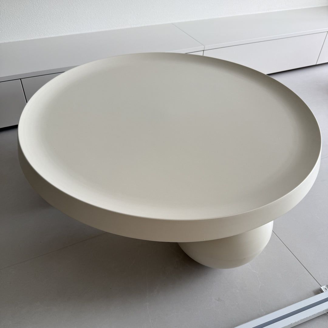 Table basse contemporaine en métal pour salon 