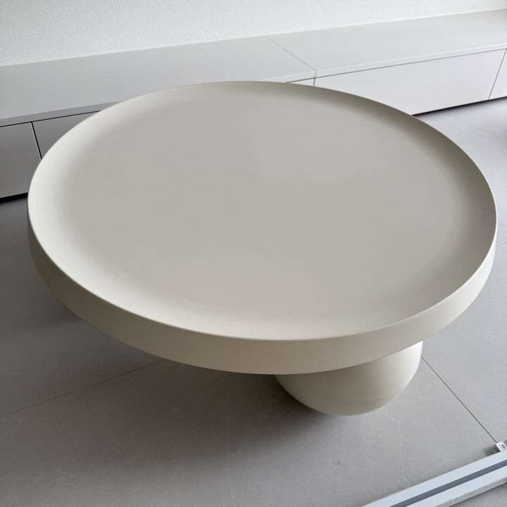 Table basse contemporaine en métal pour salon 