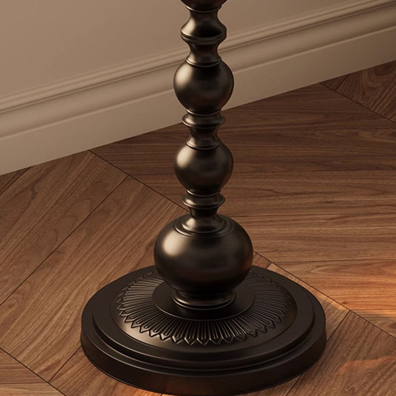 Plaque de densité en fer à base de globe rond nordique contemporain pour salon 
