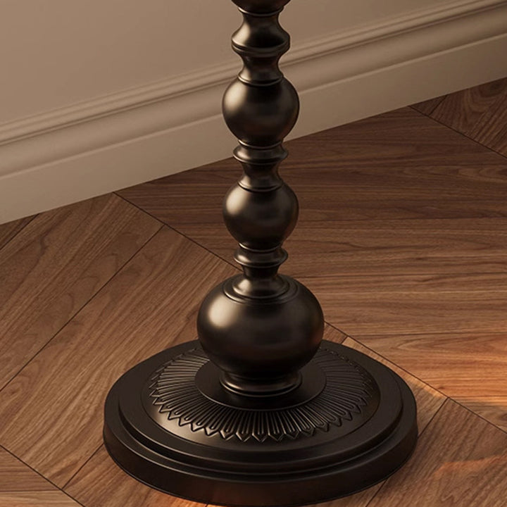 Plaque de densité en fer à base de globe rond nordique contemporain pour salon 