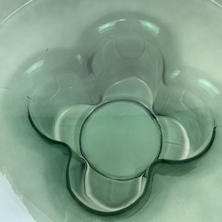 Contemporary Scandinavian Round Glass Coffee Table For Living Room