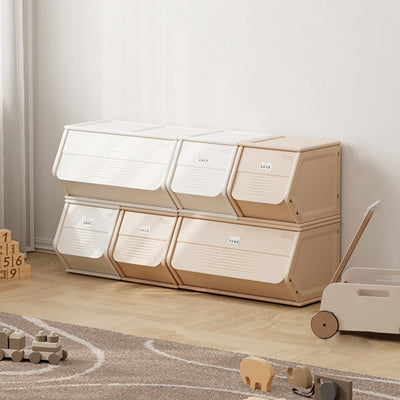 Modern Minimalist Polygonal High Density Polyethylene End Table Storage For Living Room