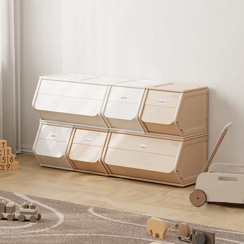 Modern Minimalist Polygonal High Density Polyethylene End Table Storage For Living Room