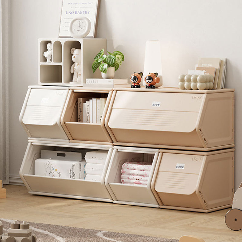 Modern Minimalist Polygonal High Density Polyethylene End Table Storage For Living Room