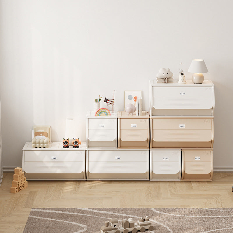 Modern Minimalist Polygonal High Density Polyethylene End Table Storage For Living Room