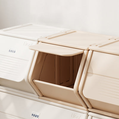 Modern Minimalist Polygonal High Density Polyethylene End Table Storage For Living Room