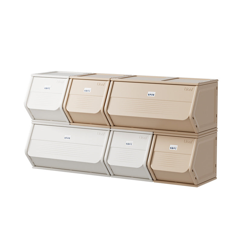 Modern Minimalist Polygonal High Density Polyethylene End Table Storage For Living Room
