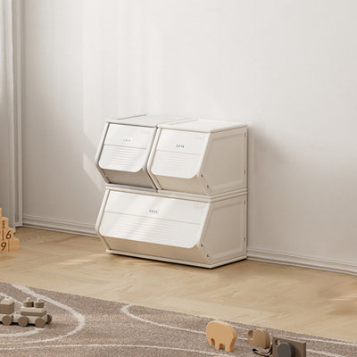Modern Minimalist Polygonal High Density Polyethylene End Table Storage For Living Room