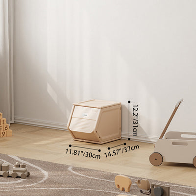 Modern Minimalist Polygonal High Density Polyethylene End Table Storage For Living Room