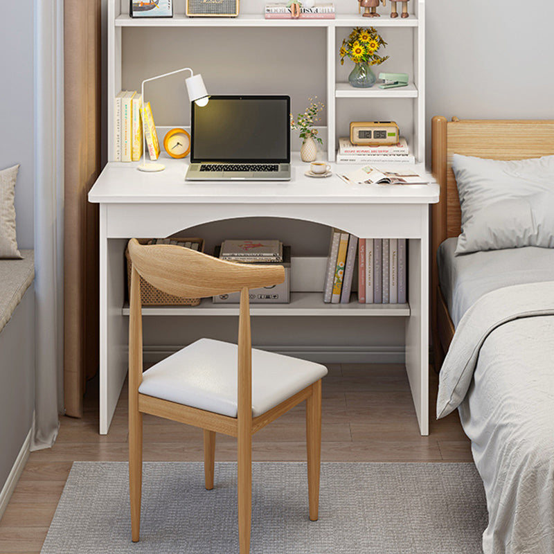 Modern Minimalist Rectangular Medium-Density Fiberboard Makeup Vanity 2 Cabinets For Bedroom