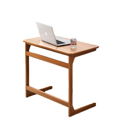 Modern Minimalist Rectangular Medium Density Fiberboard End Table 2-Leg For Living Room