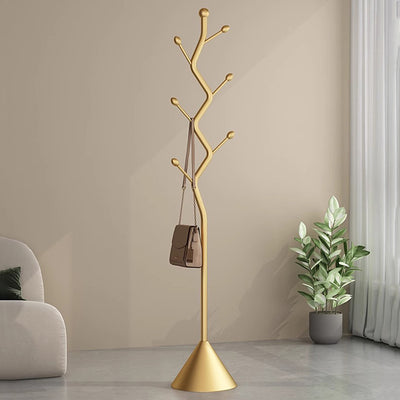 Modern Minimalist Branch-Style Carbon Steel End Table Spherical Hanging Point For Living Room