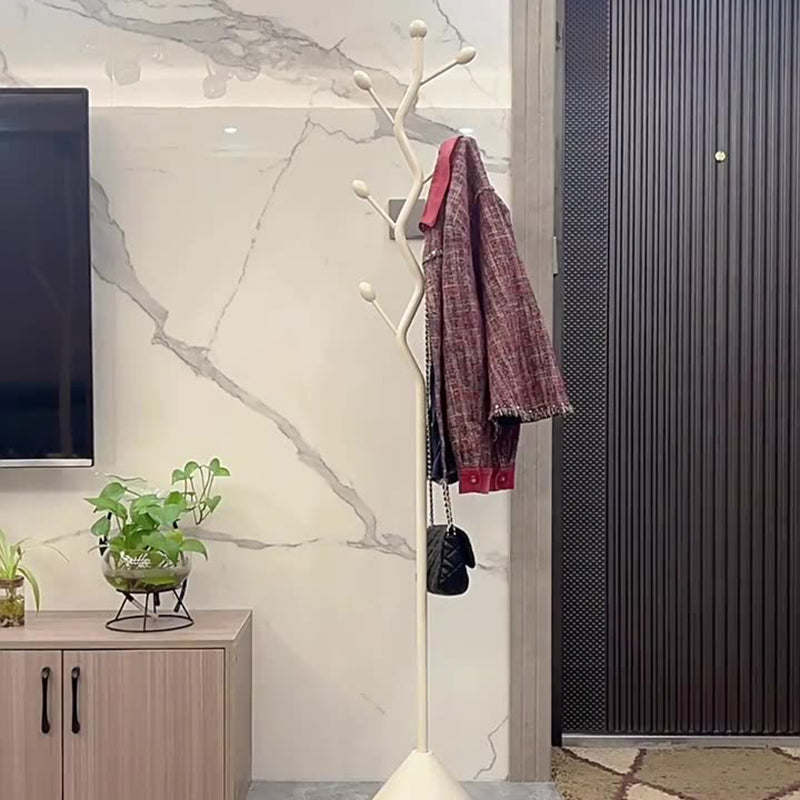 Modern Minimalist Branch-Style Carbon Steel End Table Spherical Hanging Point For Living Room