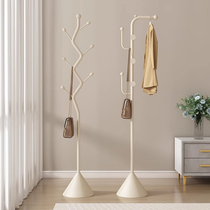 Mesa Auxiliar Estilo Rama Minimalista Moderna de Acero al Carbono con Punto Colgante Esférico para Sala de Estar 
