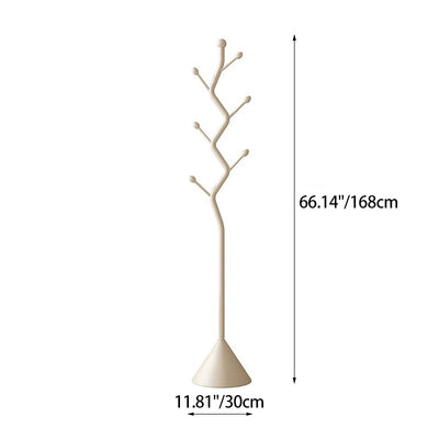 Modern Minimalist Branch-Style Carbon Steel End Table Spherical Hanging Point For Living Room