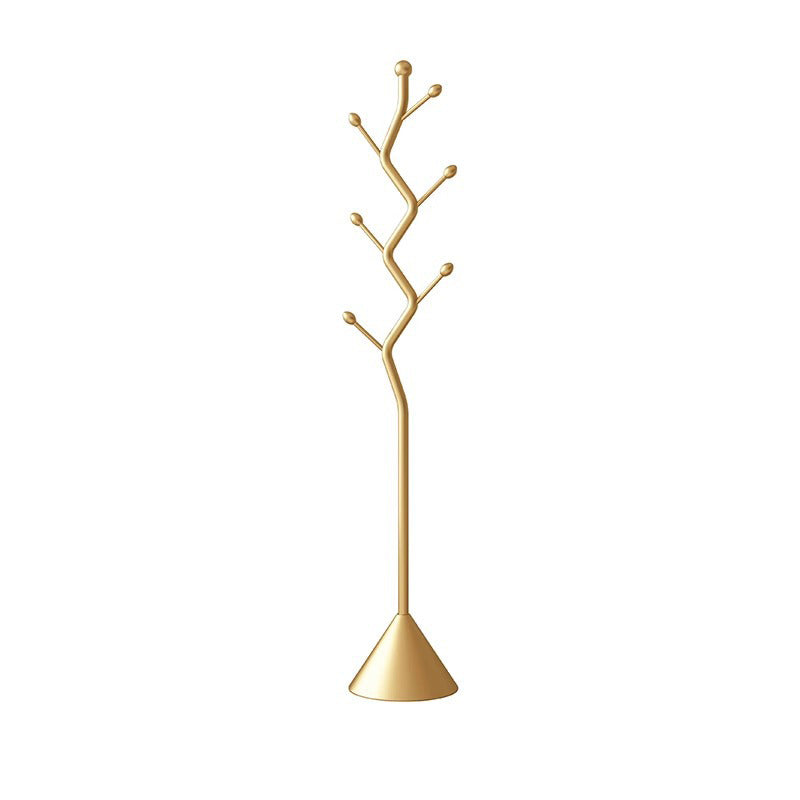 Modern Minimalist Branch-Style Carbon Steel End Table Spherical Hanging Point For Living Room