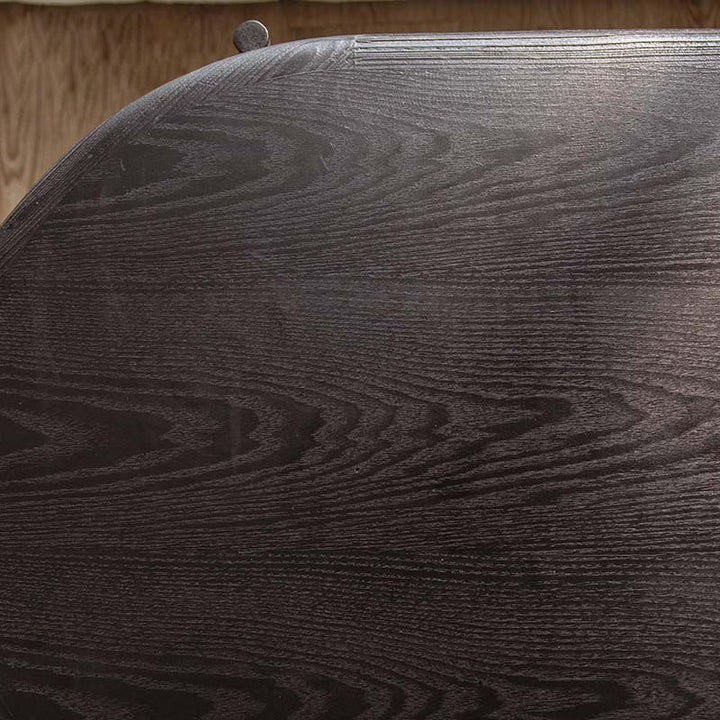 Traditional Vintage Oval Round Iron Medium Density Fiberboard End Table 1/2-Tier 3/5-Leg For Living Room