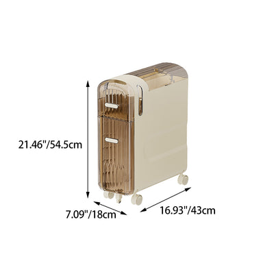 Modern Minimalist Rectangular Polypropylene Acrylonitrile Butadiene Styrene Polyethylene Terephthalate Storage Cabinet 2/3/4-Drawer For Kitchen
