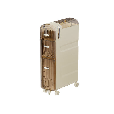 Modern Minimalist Rectangular Polypropylene Acrylonitrile Butadiene Styrene Polyethylene Terephthalate Storage Cabinet 2/3/4-Drawer For Kitchen