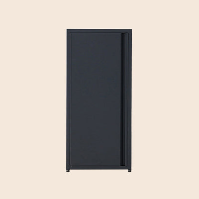 Modern Minimalist Rectangular Cold-Rolled Steel Storage Cabinet 3-Tier For Bedroom