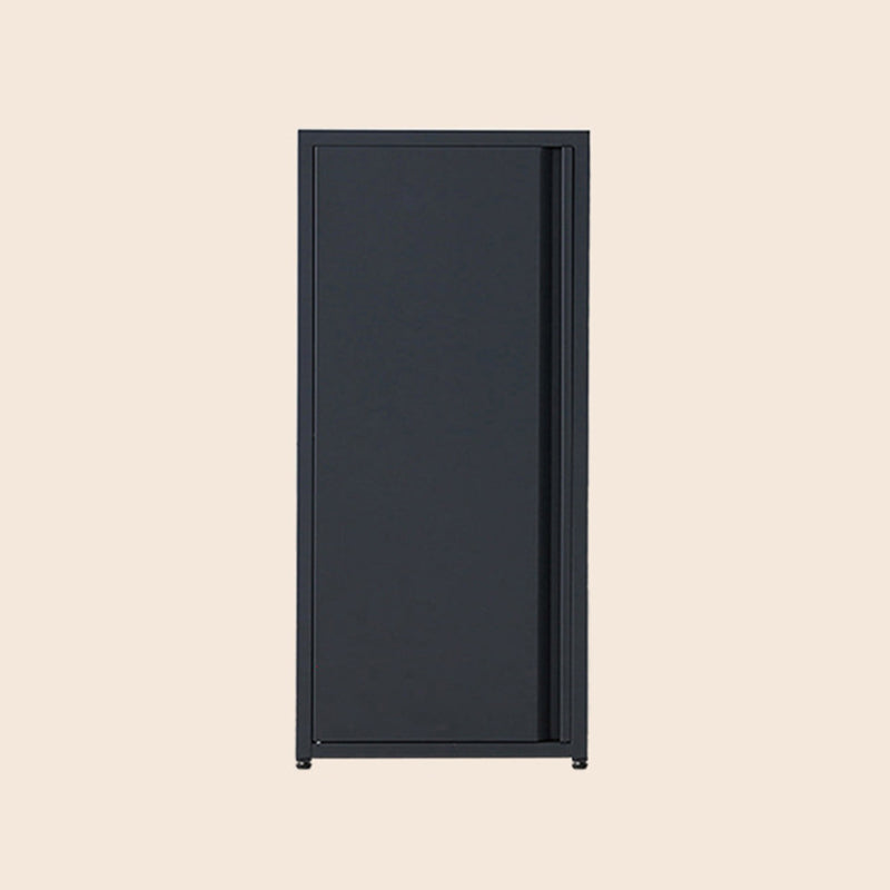 Modern Minimalist Rectangular Cold-Rolled Steel Storage Cabinet 3-Tier For Bedroom