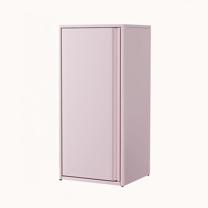 Modern Minimalist Rectangular Cold-Rolled Steel Storage Cabinet 3-Tier For Bedroom