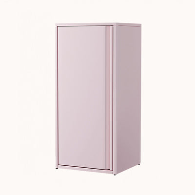 Modern Minimalist Rectangular Cold-Rolled Steel Storage Cabinet 3-Tier For Bedroom