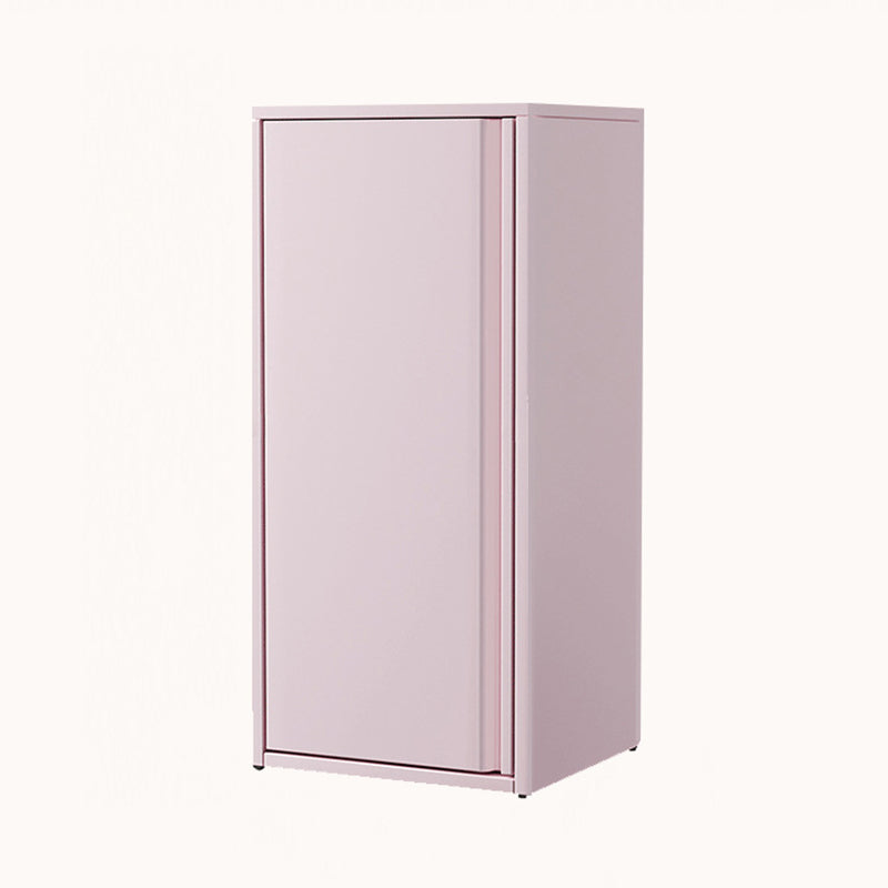 Modern Minimalist Rectangular Cold-Rolled Steel Storage Cabinet 3-Tier For Bedroom