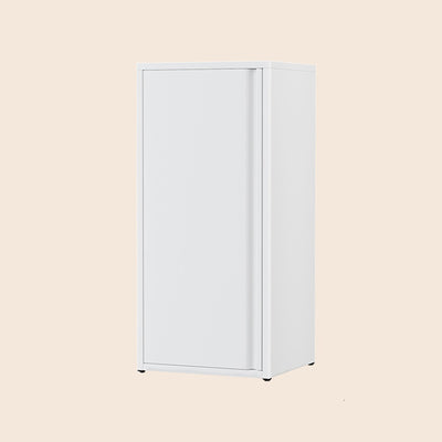 Modern Minimalist Rectangular Cold-Rolled Steel Storage Cabinet 3-Tier For Bedroom
