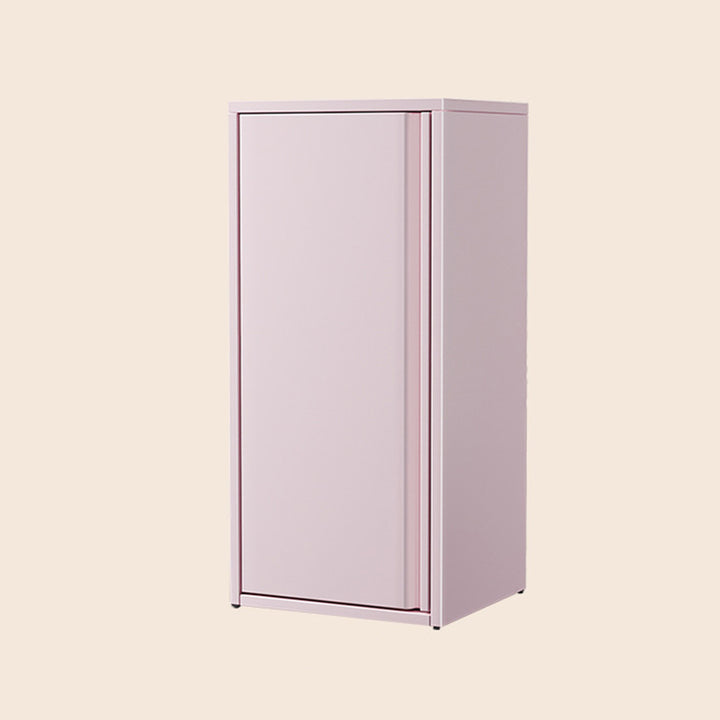 Modern Minimalist Rectangular Cold-Rolled Steel Storage Cabinet 3-Tier For Bedroom