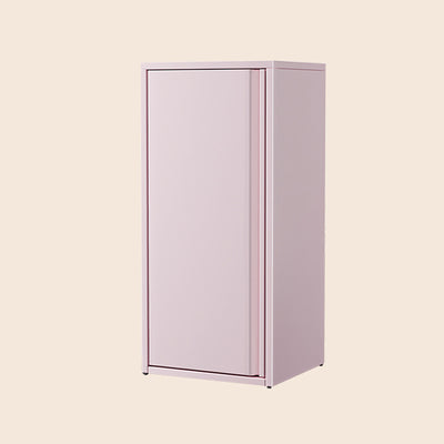 Modern Minimalist Rectangular Cold-Rolled Steel Storage Cabinet 3-Tier For Bedroom