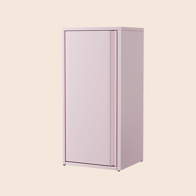 Modern Minimalist Rectangular Cold-Rolled Steel Storage Cabinet 3-Tier For Bedroom