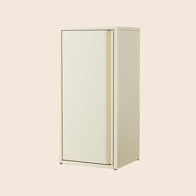 Modern Minimalist Rectangular Cold-Rolled Steel Storage Cabinet 3-Tier For Bedroom