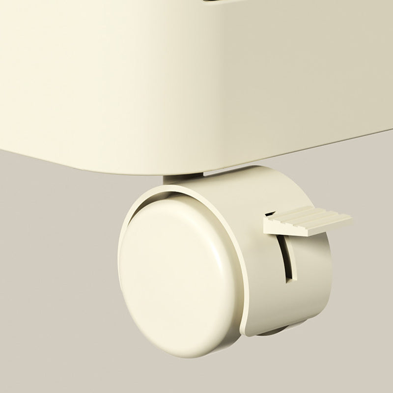 Modern Minimalist Rectangular Polypropylene Storage Cabinet 2/3/4/5-Drawer Movable For Bedroom