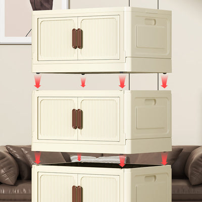 Modern Minimalist Rectangular Polypropylene Storage Cabinet 2/3/4/5-Drawer Movable For Bedroom