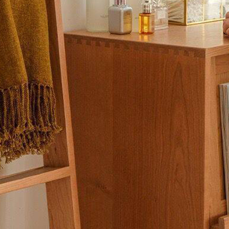 Zeitgenössischer nordischer Massivholz-Glas-Rechteckiger Aufbewahrungsschrank 4-Schränke Für Wohnzimmer &amp; Schlafzimmer 