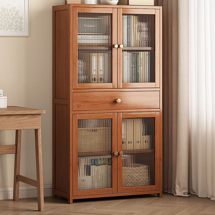 Modern Minimalist MDF Acrylic Rectangular Bookshelves 5/6-Tier For Living Room Bedroom And Study