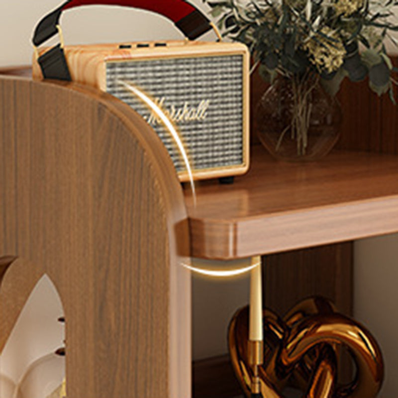 Modern Minimalist Square Rectangular Pine Wood Bookshelf 4/5/6-Tier For Living Room