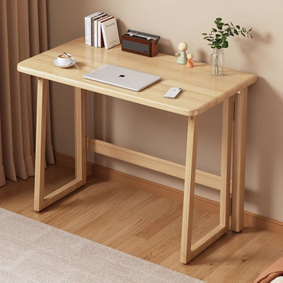 Traditional Chinese Rectangular Medium Density Fiberboard Carbon Steel Foldable Desks For Home Office