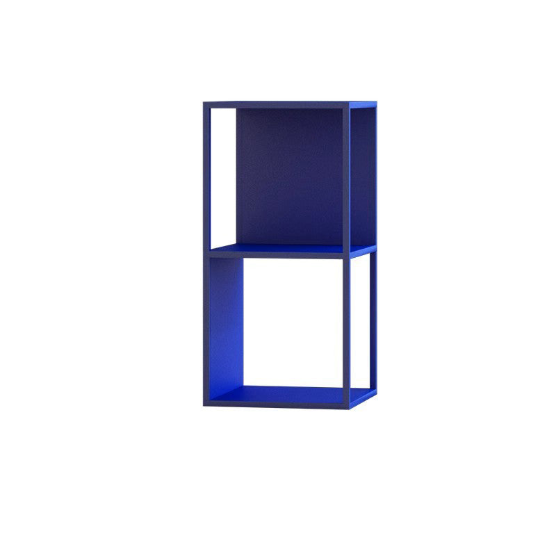 Moderner minimalistischer quadratischer rechteckiger Eisen-Beistelltisch mit 3 Ebenen für das Wohnzimmer 