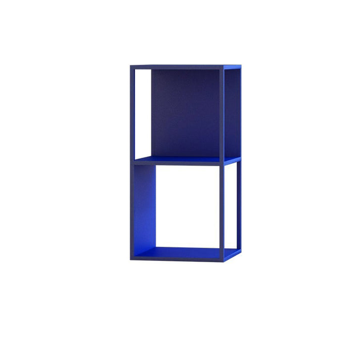 Moderner minimalistischer quadratischer rechteckiger Eisen-Beistelltisch mit 3 Ebenen für das Wohnzimmer 