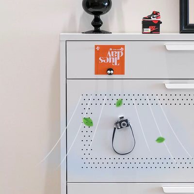 Modern Minimalist Rectangular Steel Shoe Storage 3-Tier For Entryways