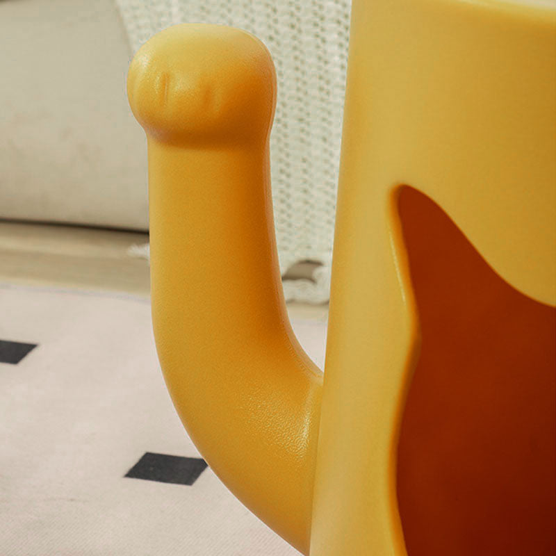 Modern Minimalist Round PE Cat Bed End Table For Living Room