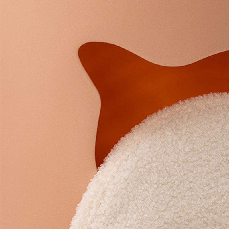 Modern Minimalist Round PE Cat Bed End Table For Living Room