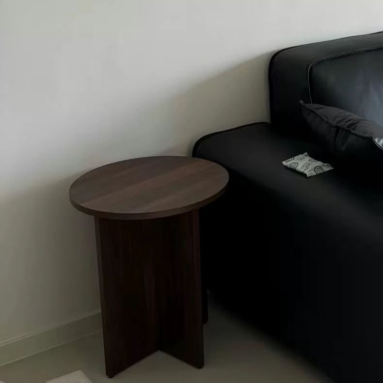 Traditional Chinese Round E0 Grade Eco-friendly Board Coffee Table For Living Room