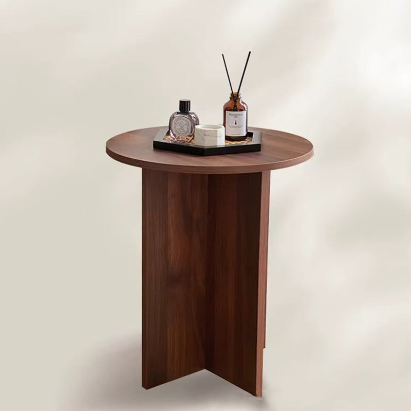 Traditional Chinese Round E0 Grade Eco-friendly Board Coffee Table For Living Room