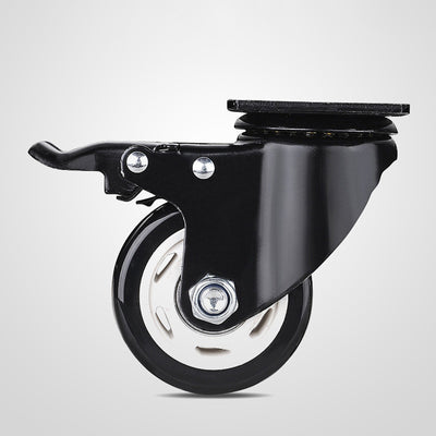 Modern Minimalist Square Rectangular E1 Environmental MDF Solid Wood Movable Foldable Dining Table & Dining Chair Set For 6 Seats