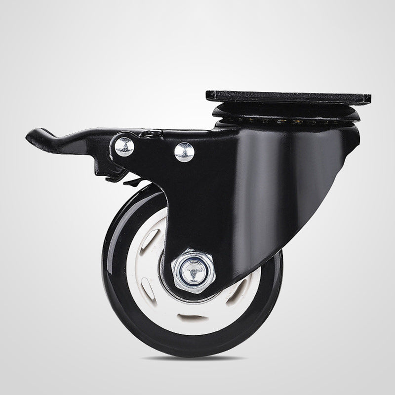 Modern Minimalist Square Rectangular E1 Environmental MDF Solid Wood Movable Foldable Dining Table & Dining Chair Set For 6 Seats