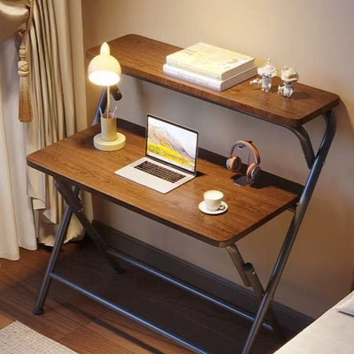Modern Minimalist Rectangular E1 Environmental Board Carbon Steel Foldable Desks For Home Office