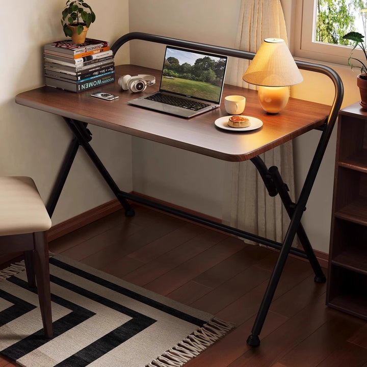 Moderne minimalistische rechteckige MDF-Eisen-Klapptische für das Homeoffice 